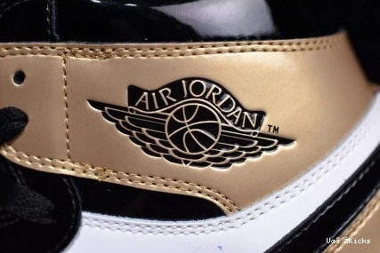 861428-007 Jordan Flexible Air 1 283 Gold Metallic 0822